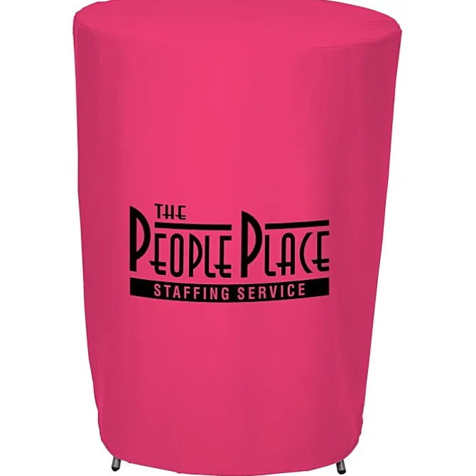 Serged Fitted Round Table Cover - 42 inches