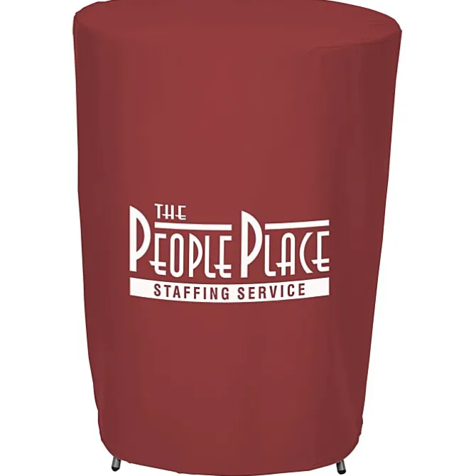 Serged Fitted Round Table Cover - 42 inches
