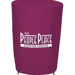 Serged Fitted Round Table Cover - 42 inches