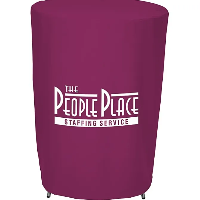 Serged Fitted Round Table Cover - 42 inches