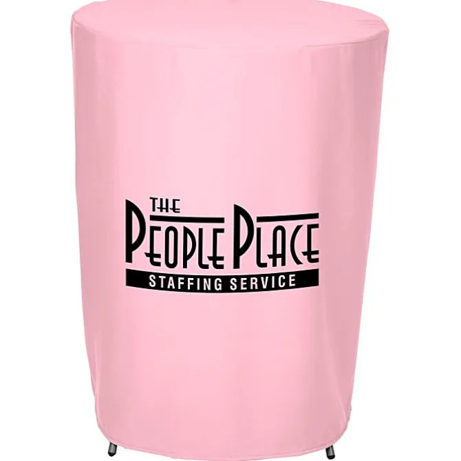Serged Fitted Round Table Cover - 42 inches