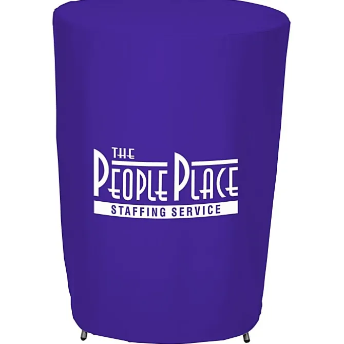 Serged Fitted Round Table Cover - 42 inches