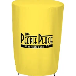 Serged Fitted Round Table Cover - 42 inches