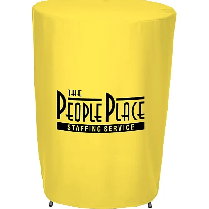 Serged Fitted Round Table Cover - 42 inches