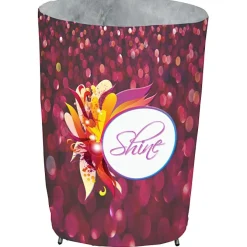 Serged Fitted Round Table Cover - 42 inches - Full Color