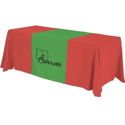 Serged 6-foot Closed-Back Table Throw and Runner Kit