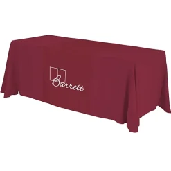 Serged 6-foot Closed-Back Table Throw and Runner Kit - 24 hr