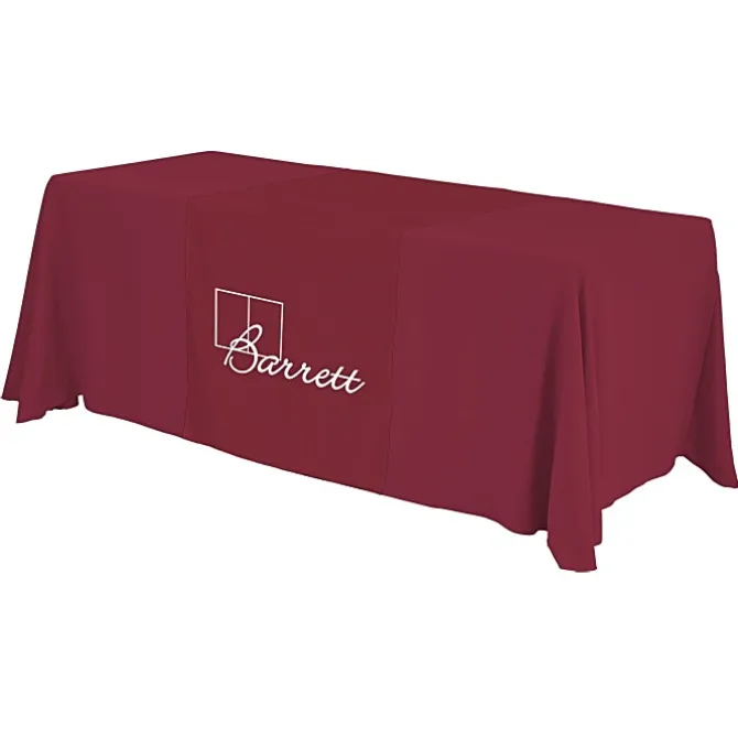 Serged 6-foot Closed-Back Table Throw and Runner Kit - 24 hr