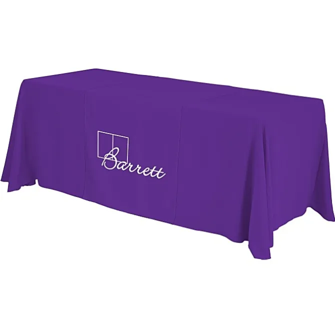 Serged 6-foot Closed-Back Table Throw and Runner Kit - 24 hr