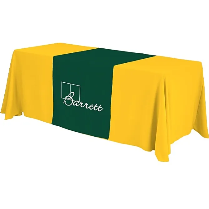 Serged 6-foot Closed-Back Table Throw and Runner Kit - 24 hr