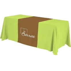 Serged 6-foot Closed-Back Table Throw and Runner Kit - 24 hr