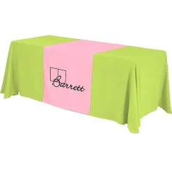 Serged 6-foot Closed-Back Table Throw and Runner Kit - 24 hr