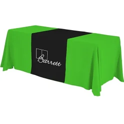 Serged 6-foot Closed-Back Table Throw and Runner Kit - 24 hr