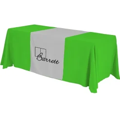 Serged 6-foot Closed-Back Table Throw and Runner Kit - 24 hr