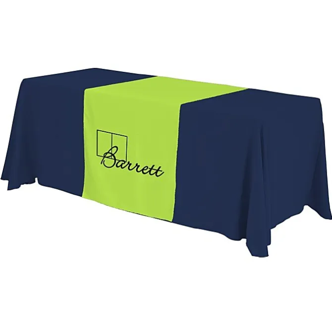 Serged 6-foot Closed-Back Table Throw and Runner Kit - 24 hr