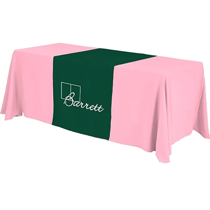 Serged 6-foot Closed-Back Table Throw and Runner Kit - 24 hr