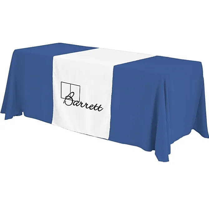 Serged 6-foot Closed-Back Table Throw and Runner Kit - 24 hr