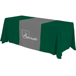 Serged 6-foot Closed-Back Table Throw and Runner Kit - 24 hr