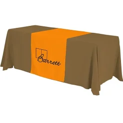 Serged 6-foot Closed-Back Table Throw and Runner Kit - 24 hr