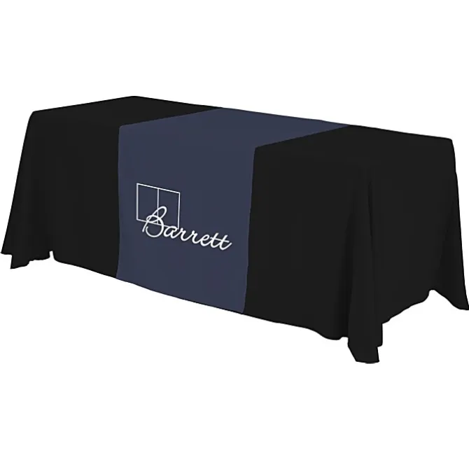 Serged 6-foot Closed-Back Table Throw and Runner Kit - 24 hr