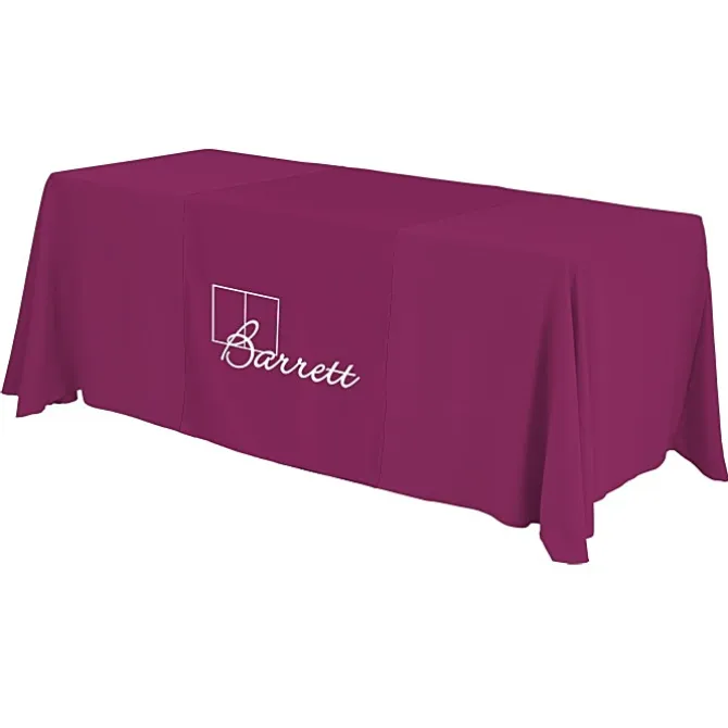 Serged 6-foot Closed-Back Table Throw and Runner Kit - 24 hr