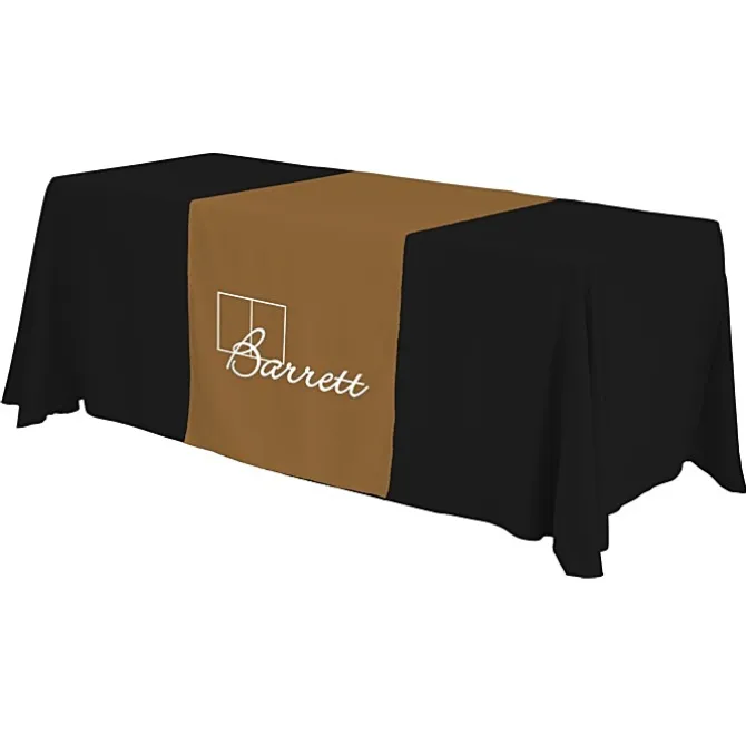 Serged 6-foot Closed-Back Table Throw and Runner Kit - 24 hr
