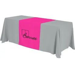 Serged 6-foot Closed-Back Table Throw and Runner Kit - 24 hr