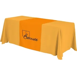 Serged 6-foot Closed-Back Table Throw and Runner Kit - 24 hr
