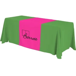 Serged 6-foot Closed-Back Table Throw and Runner Kit - 24 hr