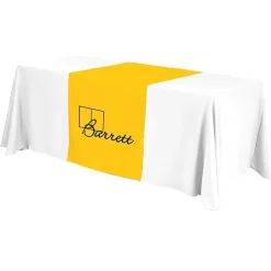 Serged 6-foot Closed-Back Table Throw and Runner Kit - 24 hr