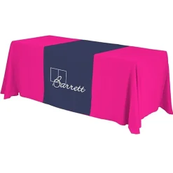 Serged 6-foot Closed-Back Table Throw and Runner Kit - 24 hr