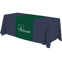 Serged 6-foot Closed-Back Table Throw and Runner Kit - 24 hr