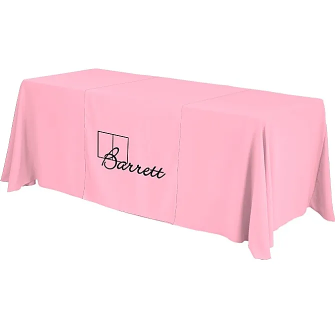 Serged 6-foot Closed-Back Table Throw and Runner Kit - 24 hr