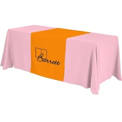 Serged 6-foot Closed-Back Table Throw and Runner Kit - 24 hr