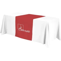 Serged 6-foot Closed-Back Table Throw and Runner Kit - 24 hr