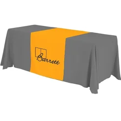 Serged 6-foot Closed-Back Table Throw and Runner Kit - 24 hr