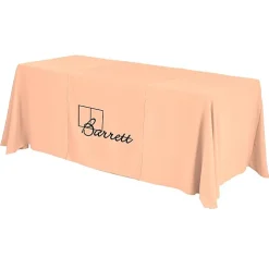 Serged 6-foot Closed-Back Table Throw and Runner Kit - 24 hr