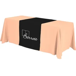 Serged 6-foot Closed-Back Table Throw and Runner Kit - 24 hr