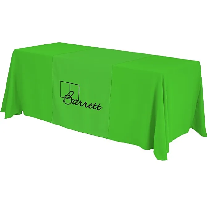 Serged 6-foot Closed-Back Table Throw and Runner Kit - 24 hr