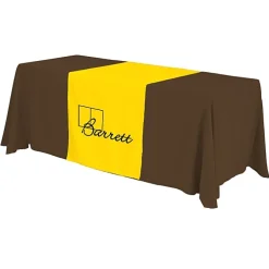 Serged 6-foot Closed-Back Table Throw and Runner Kit - 24 hr