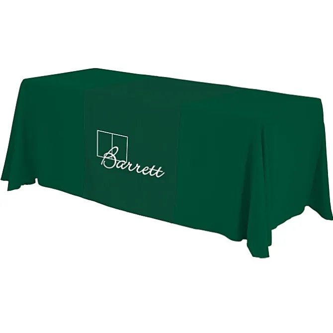 Serged 6-foot Closed-Back Table Throw and Runner Kit - 24 hr