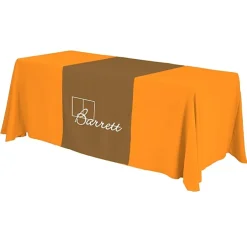 Serged 6-foot Closed-Back Table Throw and Runner Kit - 24 hr