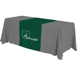 Serged 6-foot Closed-Back Table Throw and Runner Kit - 24 hr