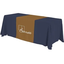 Serged 6-foot Closed-Back Table Throw and Runner Kit - 24 hr
