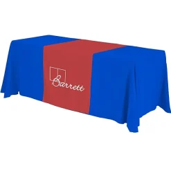 Serged 6-foot Closed-Back Table Throw and Runner Kit - 24 hr
