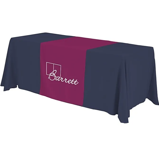 Serged 6-foot Closed-Back Table Throw and Runner Kit - 24 hr