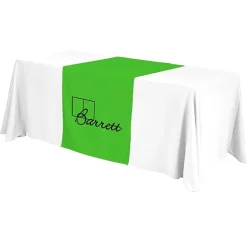 Serged 6-foot Closed-Back Table Throw and Runner Kit - 24 hr