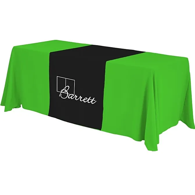 Serged 6-foot Closed-Back Table Throw and Runner Kit - 24 hr