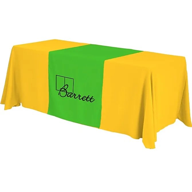 Serged 6-foot Closed-Back Table Throw and Runner Kit - 24 hr