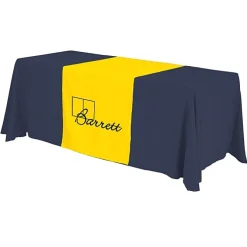 Serged 6-foot Closed-Back Table Throw and Runner Kit - 24 hr
